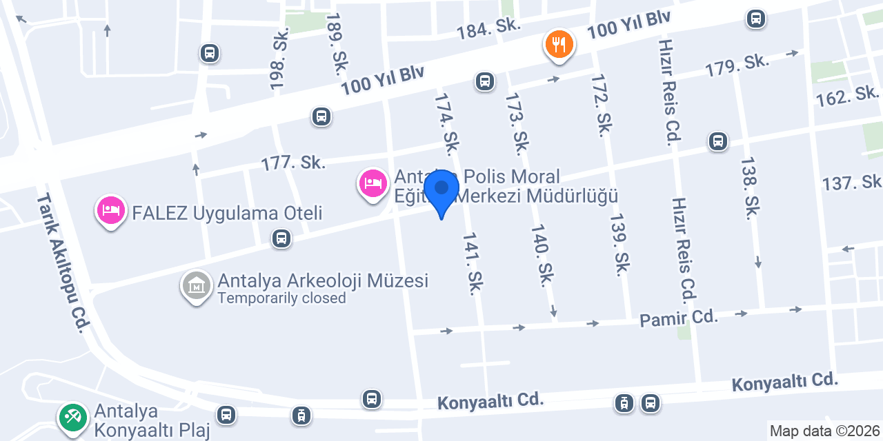 sevi peyzaj tasarım konumu