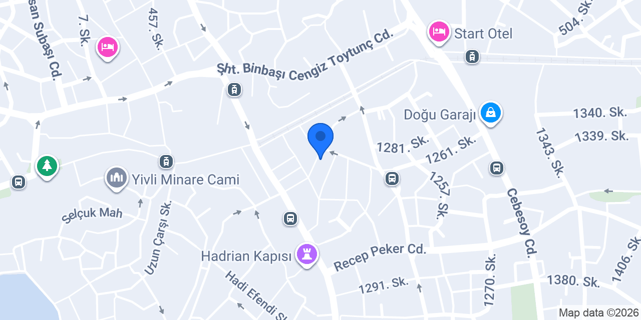 Hazar Simit Sarayı konumu