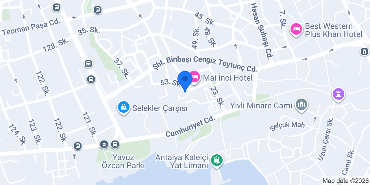 İnevi Hukuk Bürosu konumu