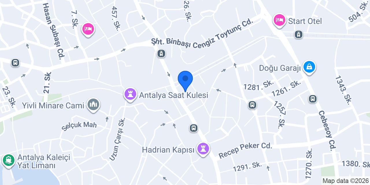 Enes Kuyum Atölyesi konumu
