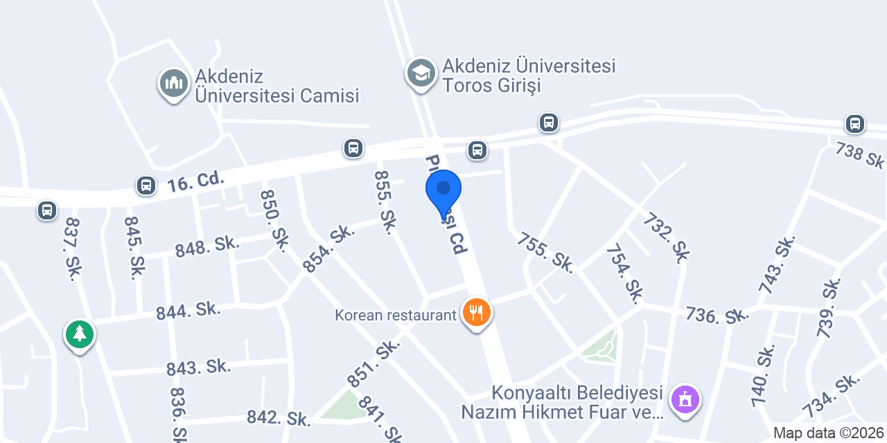 Ayvalık Tost toros Pınarbaşı şubesi konumu