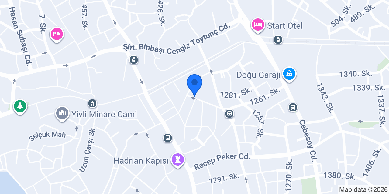 Oda Seramik & Coffeeshop konumu