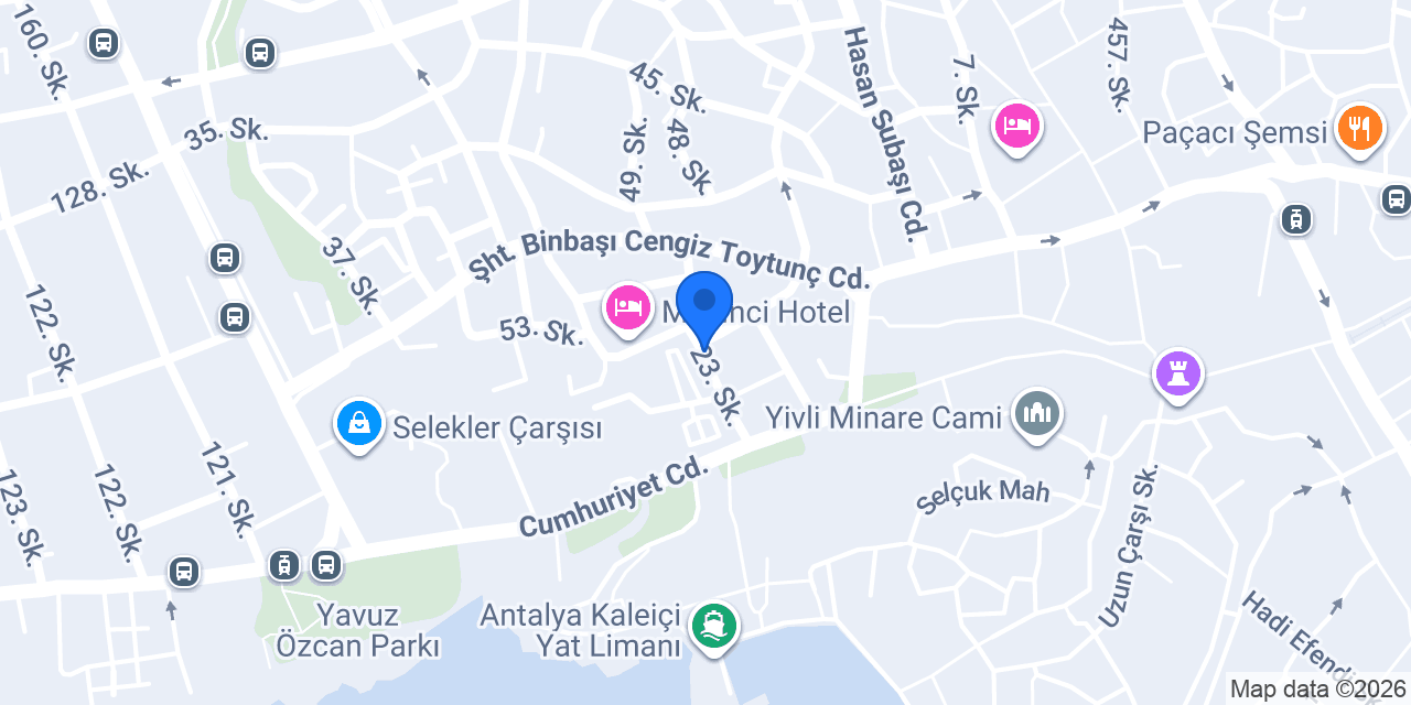 Dayı Kokoreç Kebab Restaurant konumu
