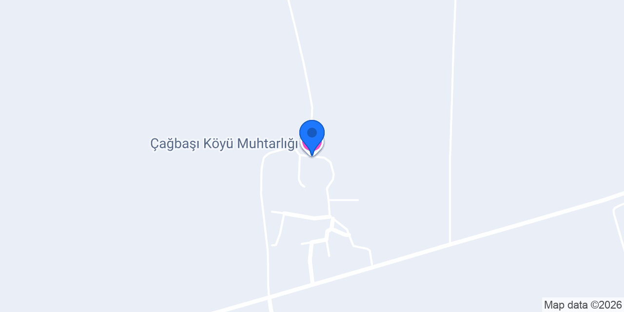 Çağbaşı Köyü Muhtarlığı konumu