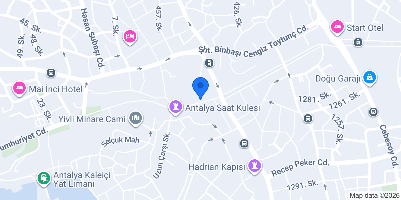 Talay Kuyumculuk konumu