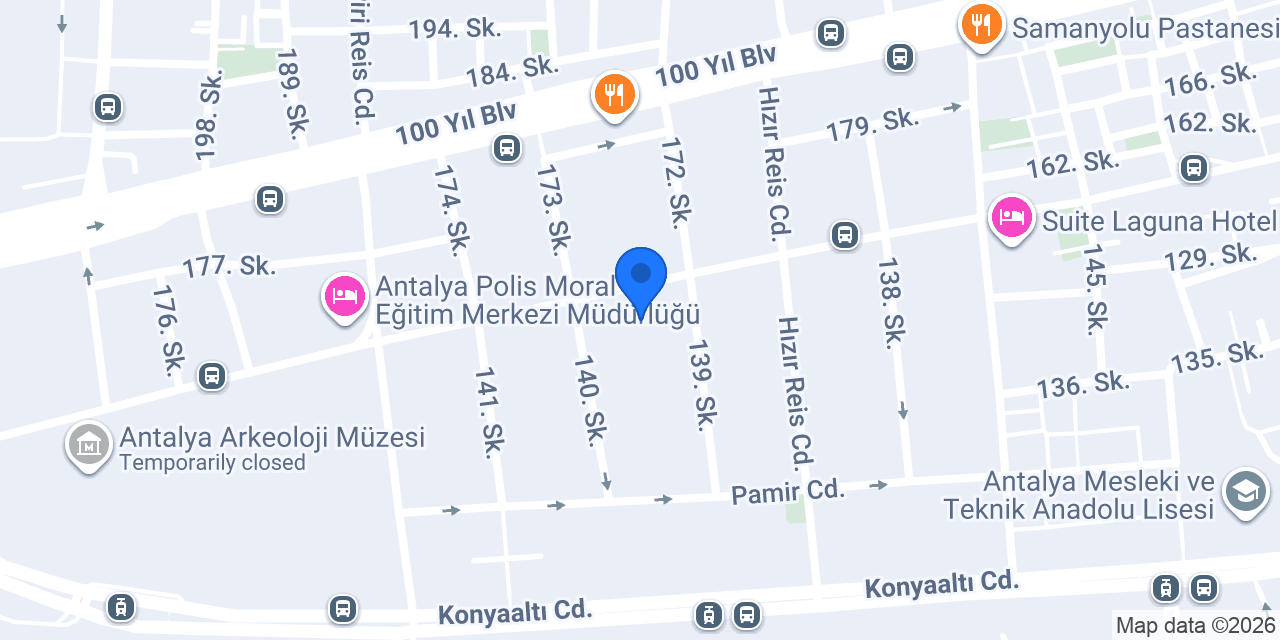 Antalya Masaj Salonu konumu