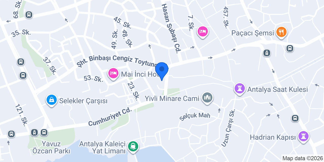 Muge çiçek konumu