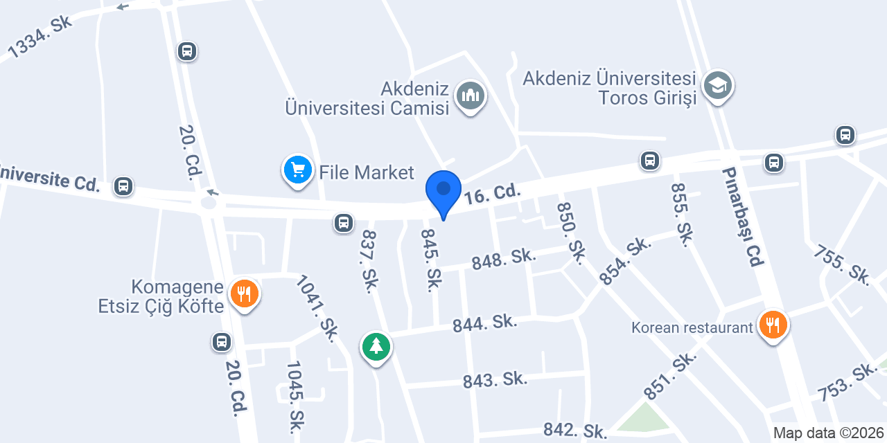 Nur Tekel Market konumu