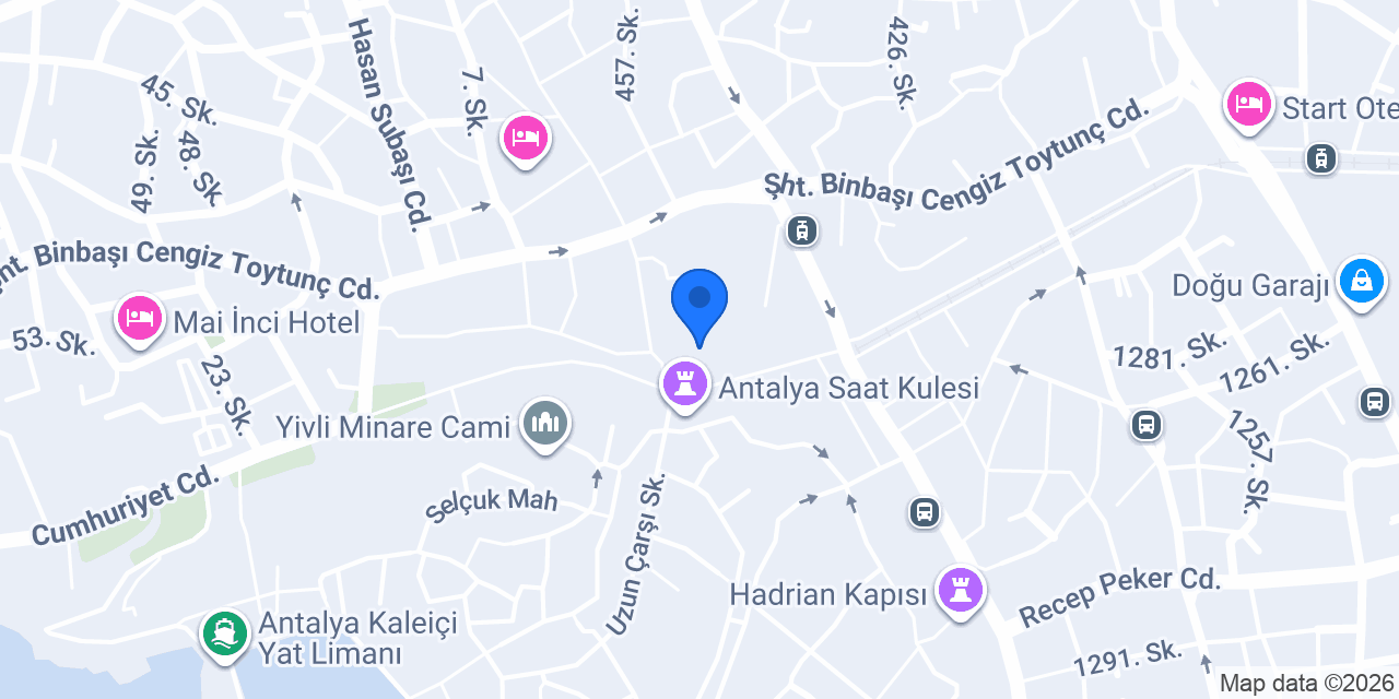 T&S ALYANS Antalya Şubesi konumu