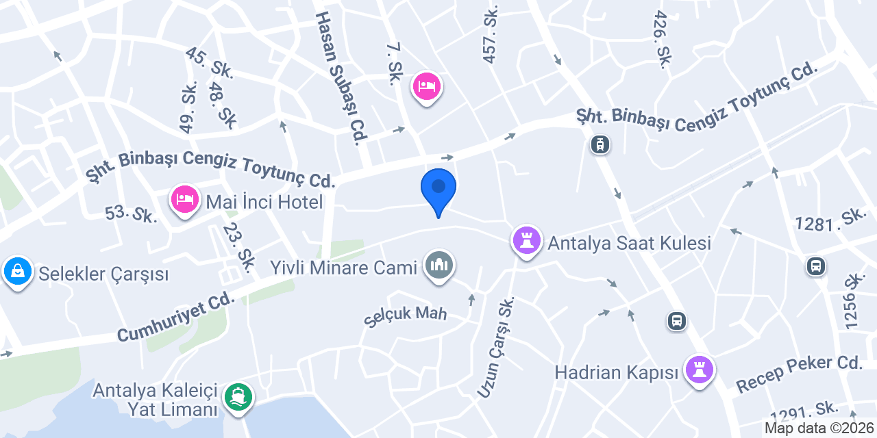 Explore Antalya in Arabic konumu