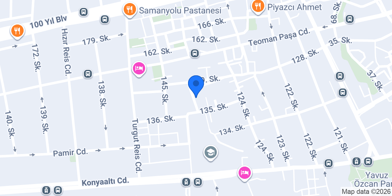 Yaz Restaurant konumu