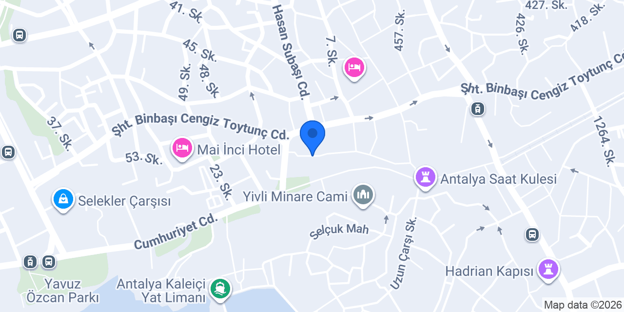 Antalya net tekstil konumu