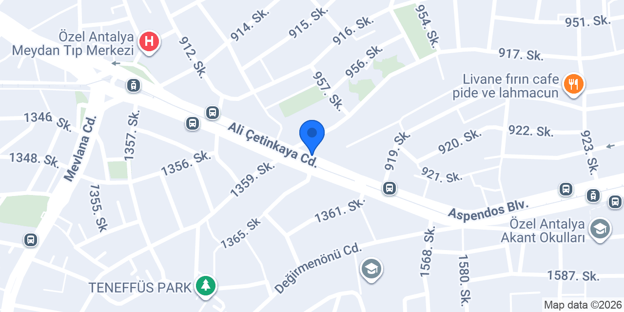 Çağdaş Elektronik konumu