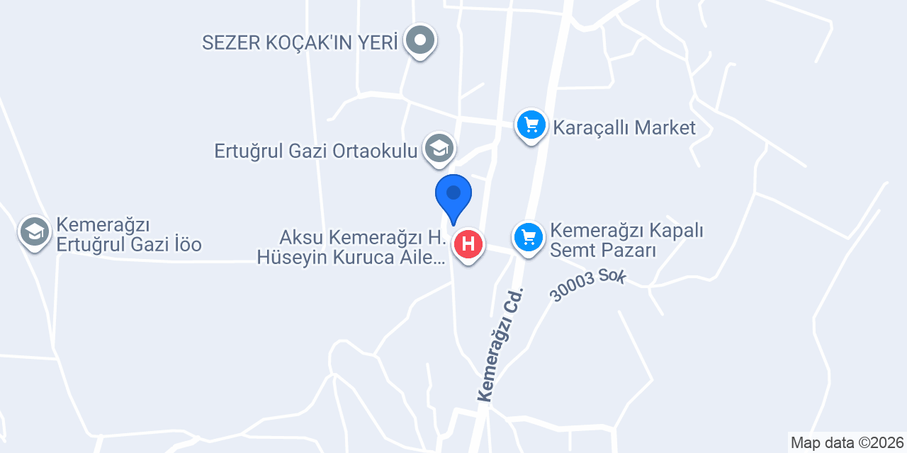 Kemerağzı Eczanesi konumu
