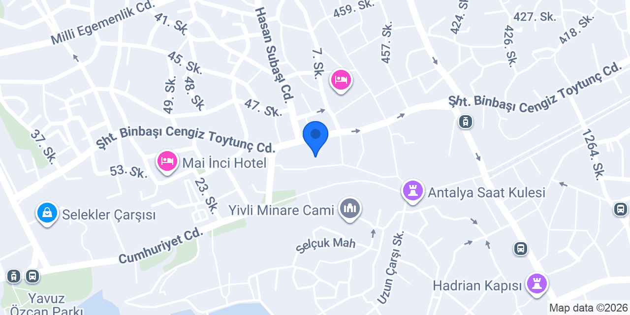 ÇERÇİLER KUMAŞ konumu