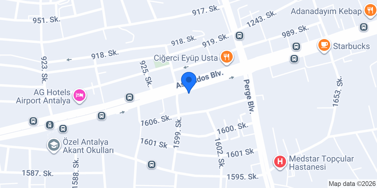 Çilek Odası | Aspendos konumu