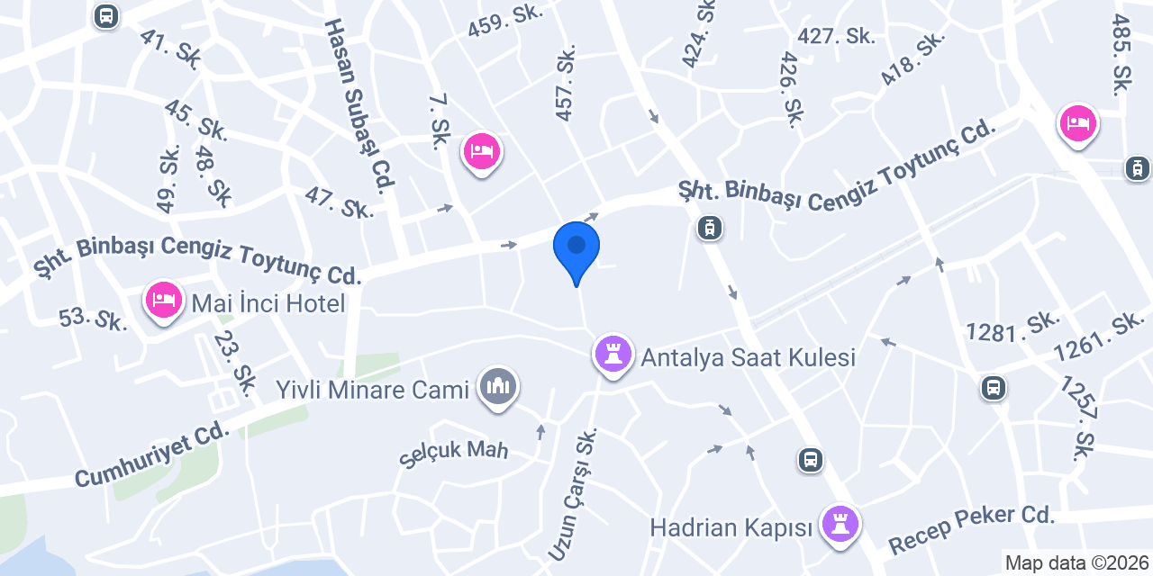 Öncü döner kapalıyol konumu