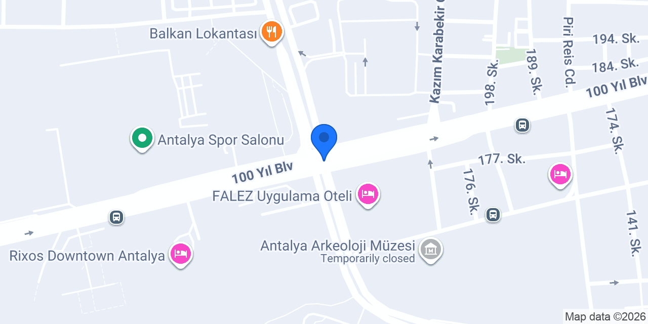 Antalya Masaj Salonu konumu