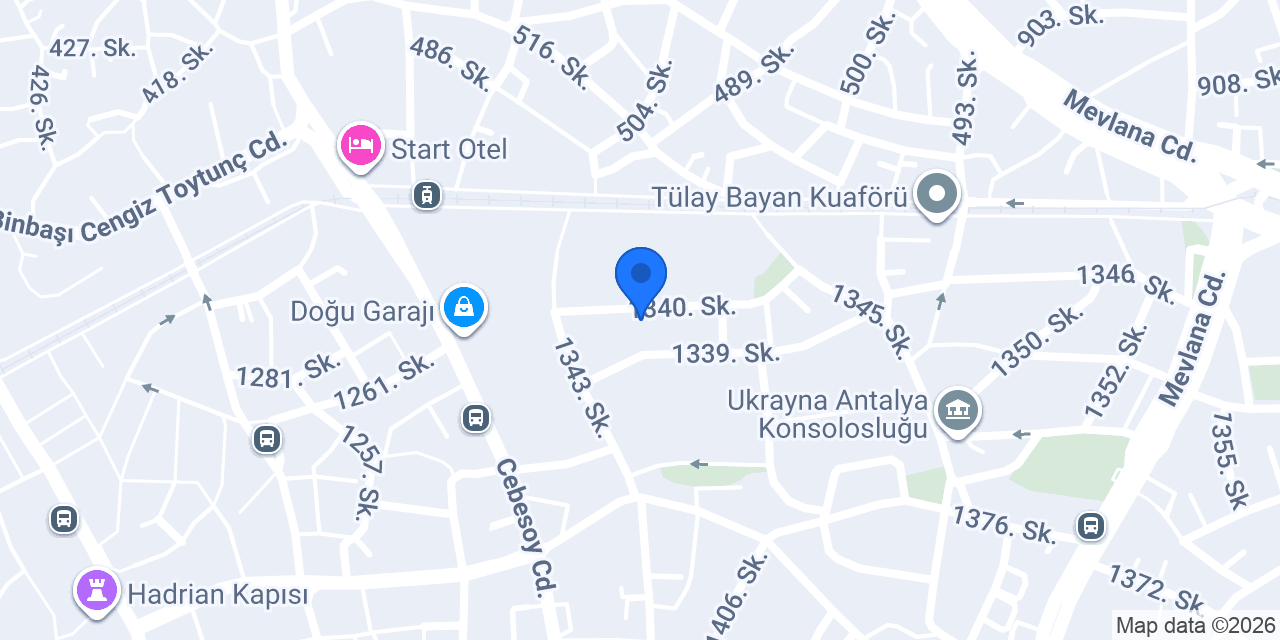 ANTALYA MAKET MİM.İNŞ.EML.LDT.ŞTİ konumu