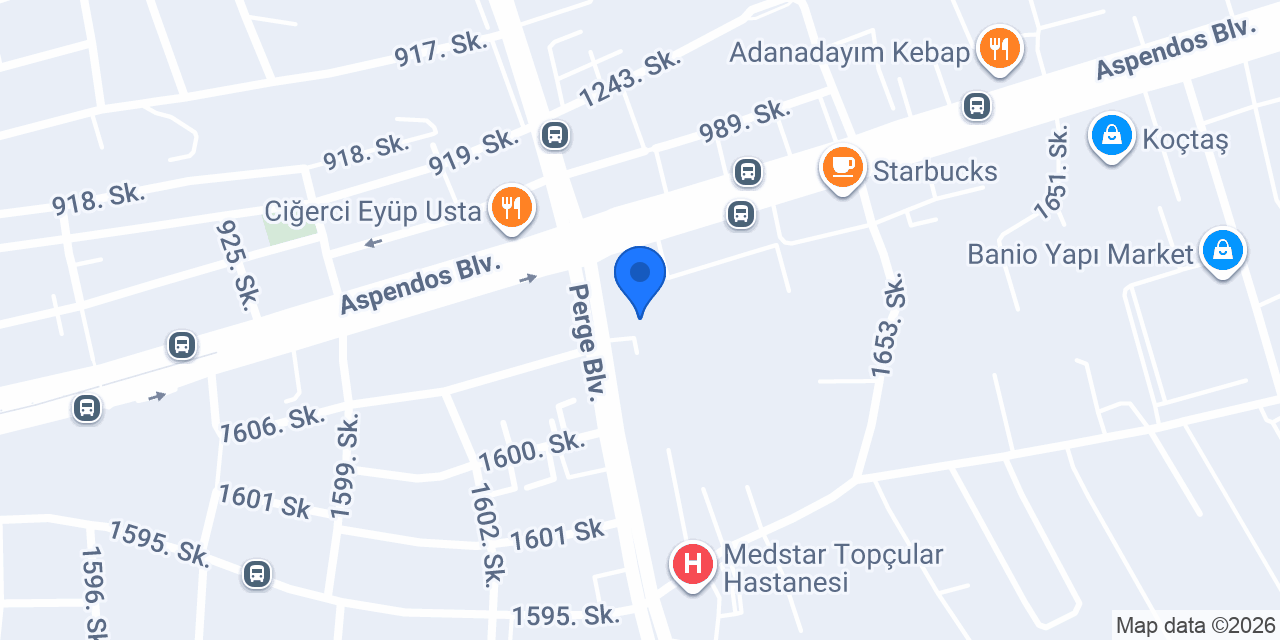 KÖFTECİ NAZMİ ANTALYA konumu