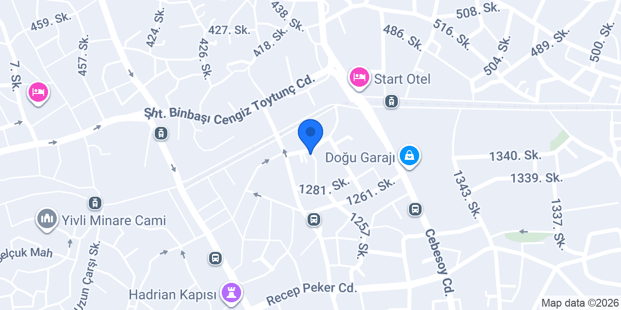 Epilya Tasarım konumu