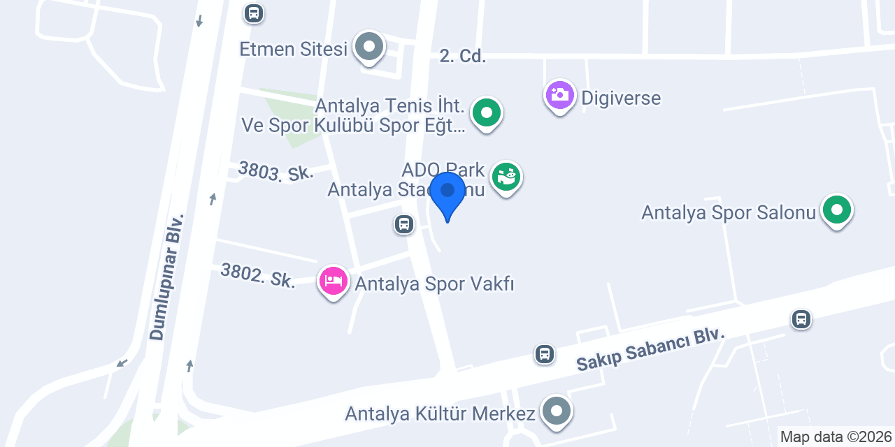 Cemal Neğiş Emlak - Antalya Remax Winners konumu