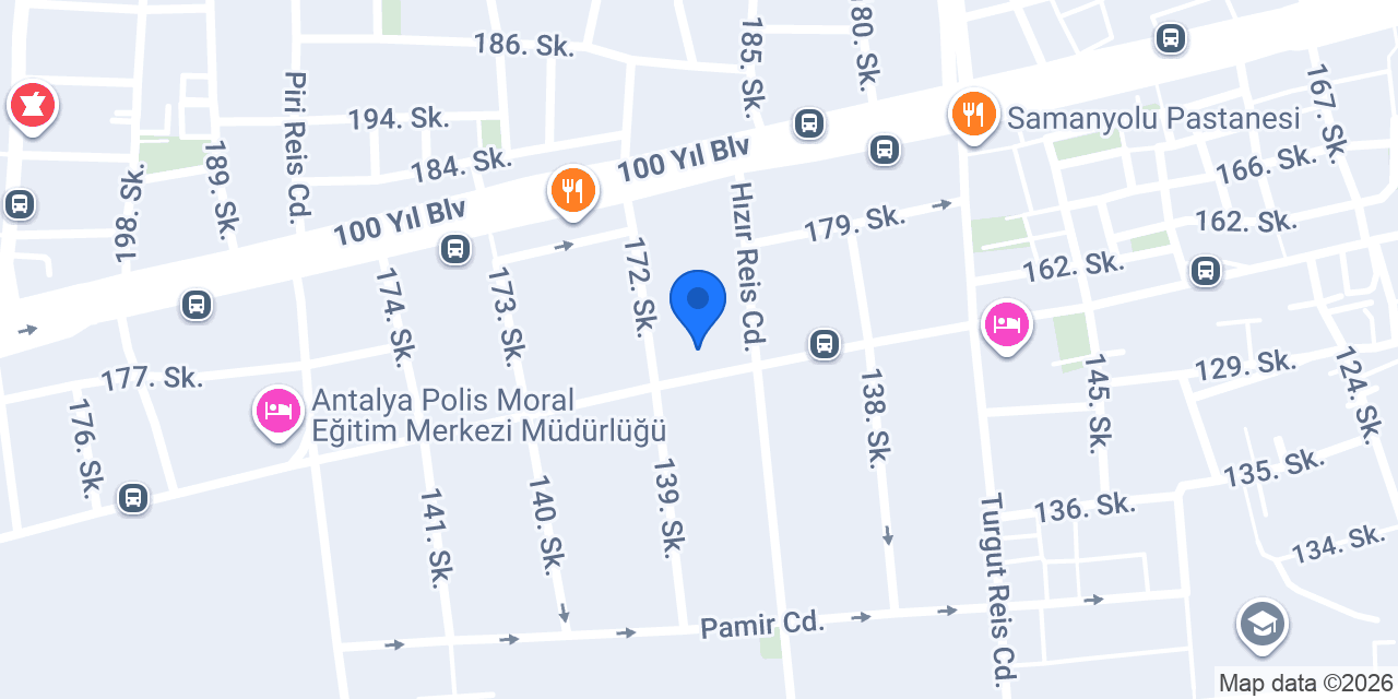 Şükriye Oya Özkaya konumu