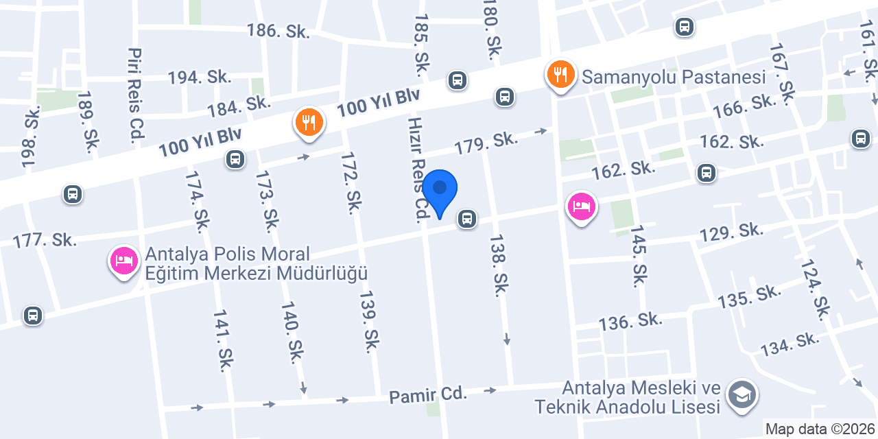 Vivaldi Çiçek konumu
