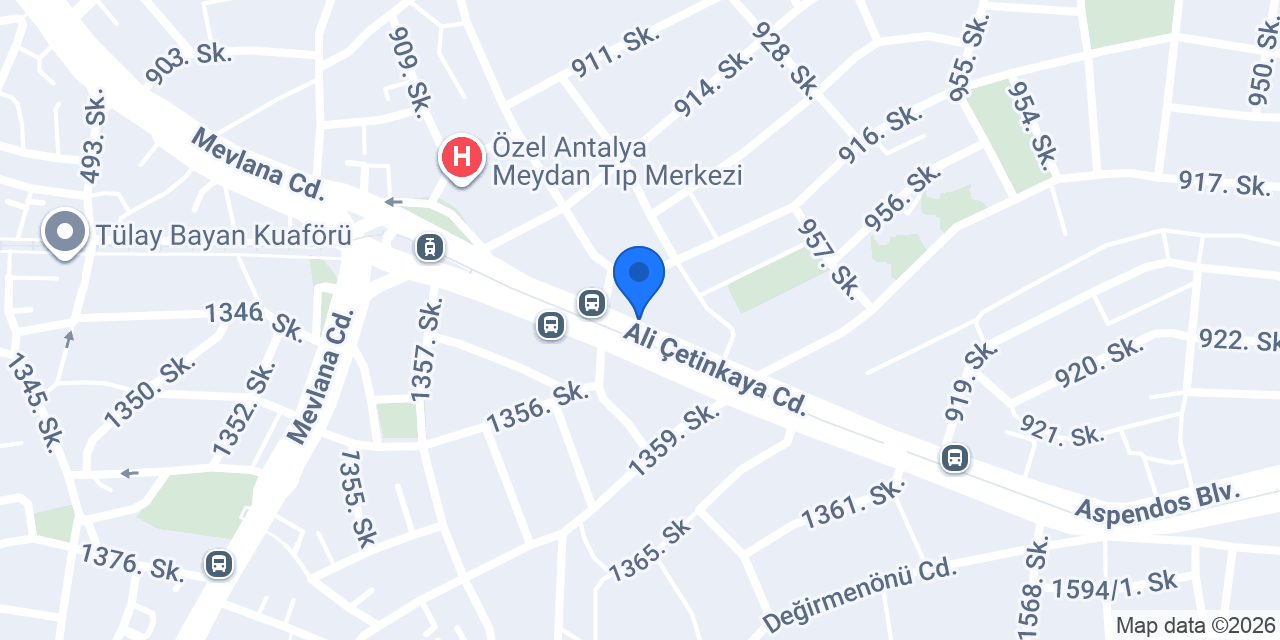 Meydan Göz Optik konumu