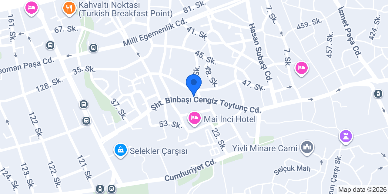 Akdeniz Flora Çiçek Dekor konumu