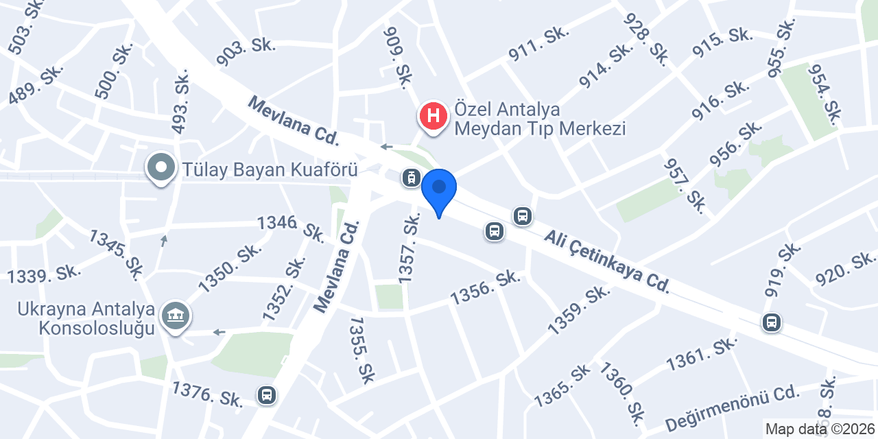 Halkbank Meydan Antalya Şubesi konumu