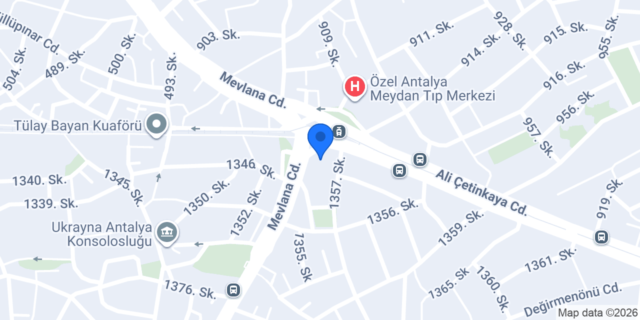 Adalya Psikolojik Danışmanlık konumu