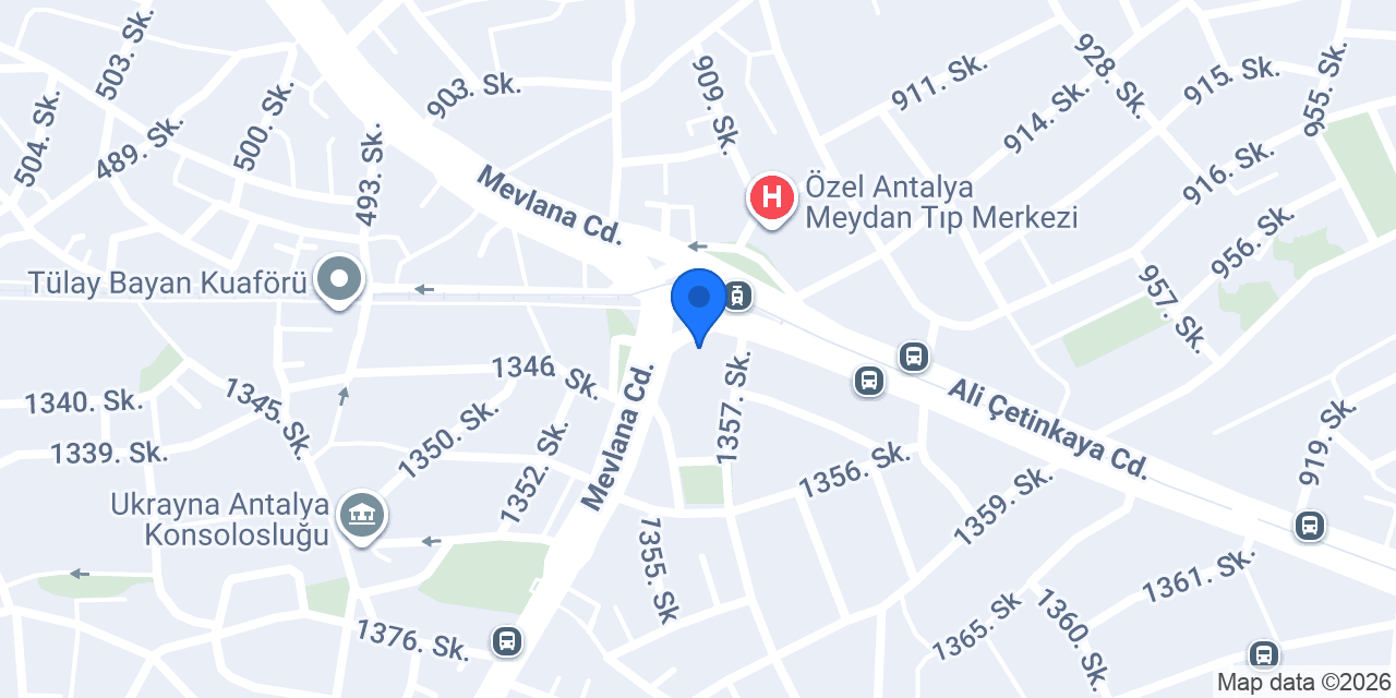 Erc Meva Turizm Seyahat Acentesi konumu