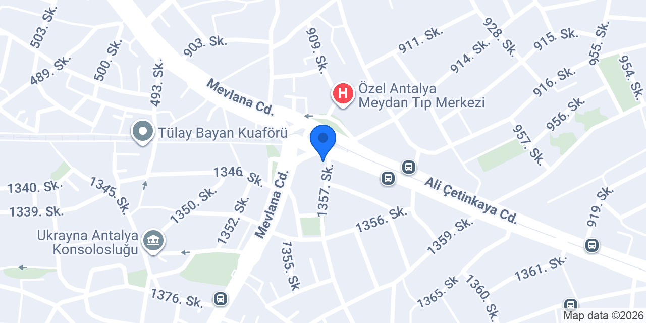 Av. Melek ÇETİN İŞGÜZAR konumu