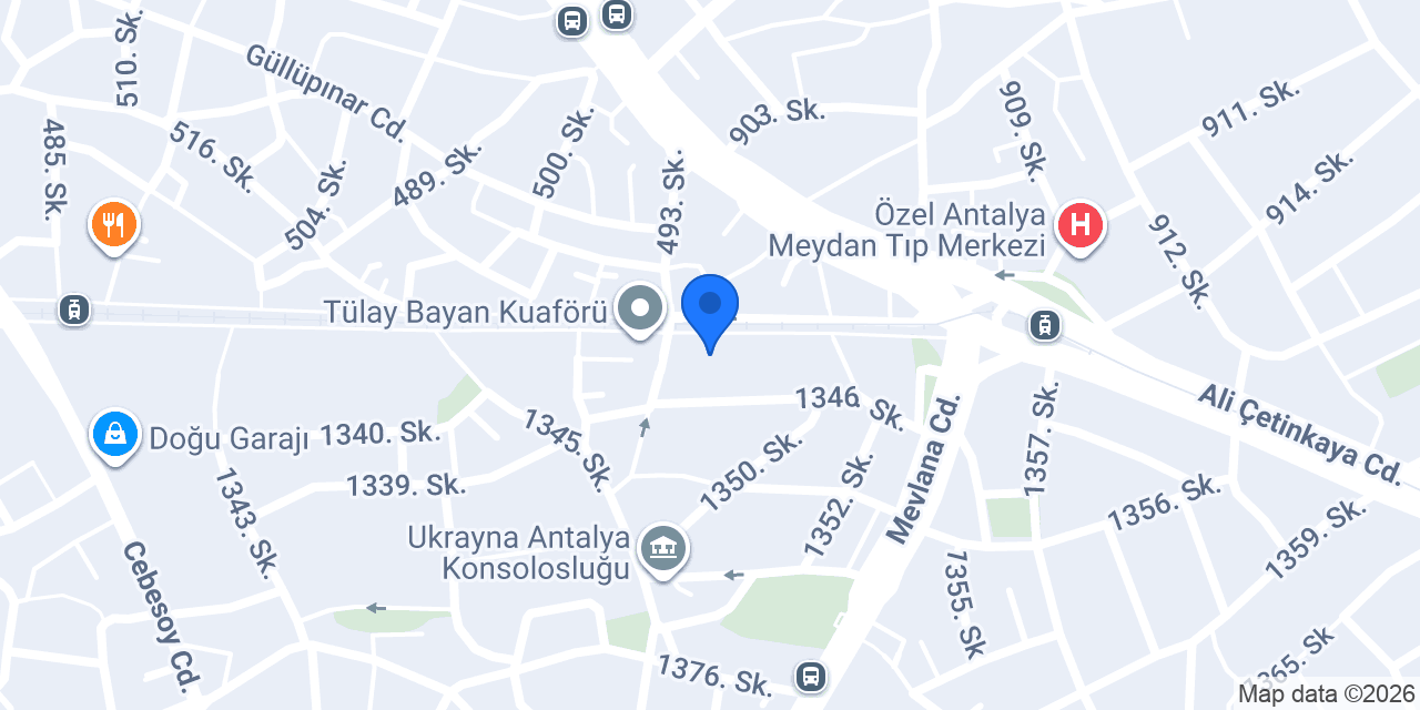 YST Diş Kliniği konumu