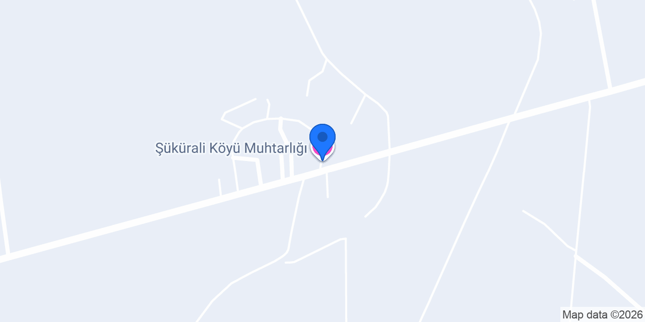 Şükürali Köyü Muhtarlığı konumu