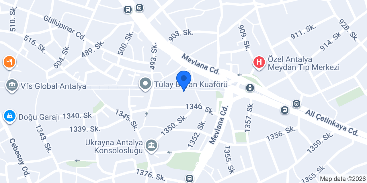 Bursa Ucuz Perde Pazarı konumu