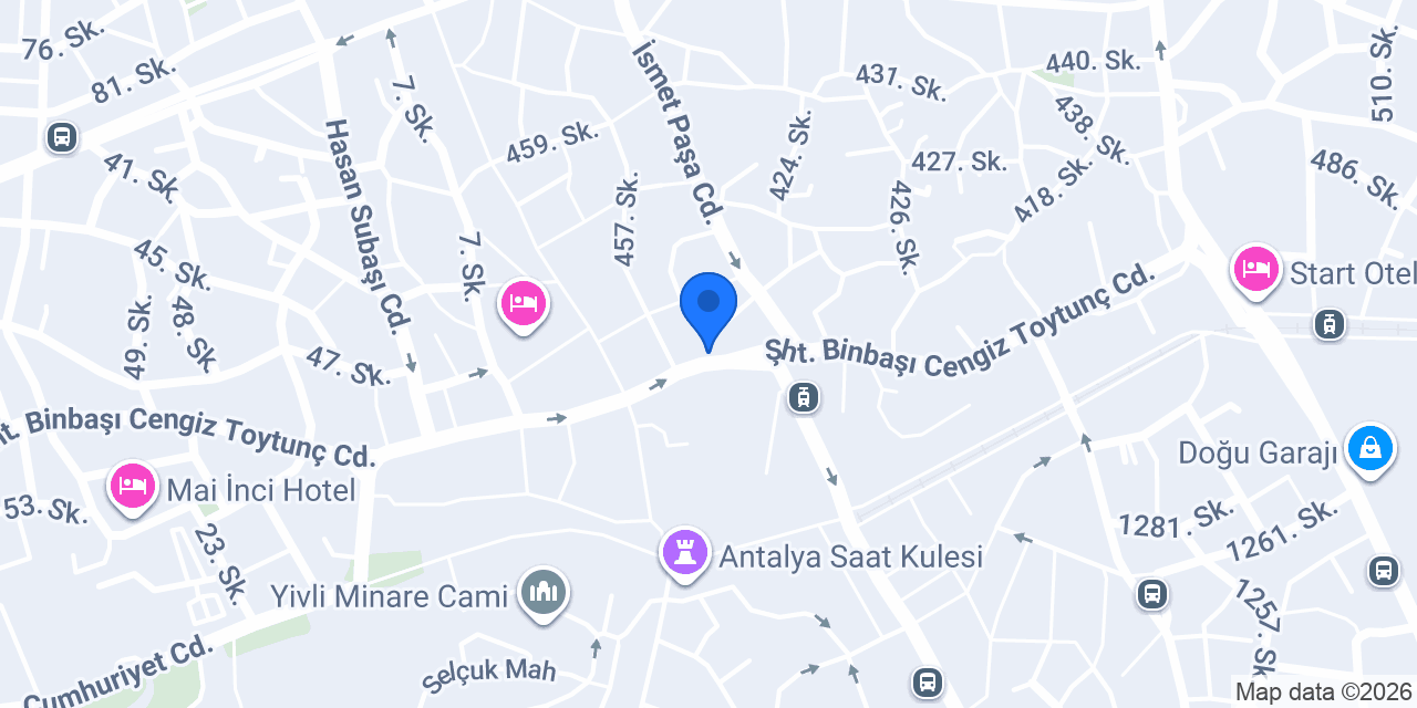Şerbetçi Baklava konumu