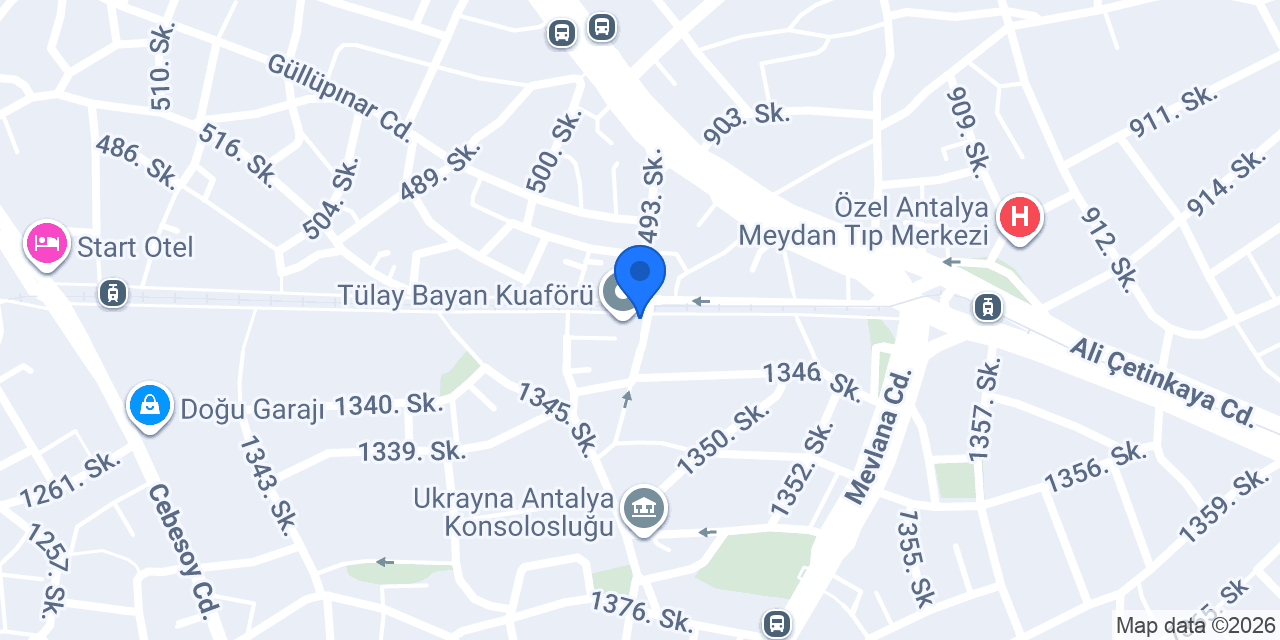 Diş hekimi Hatice Kübra Çoban konumu