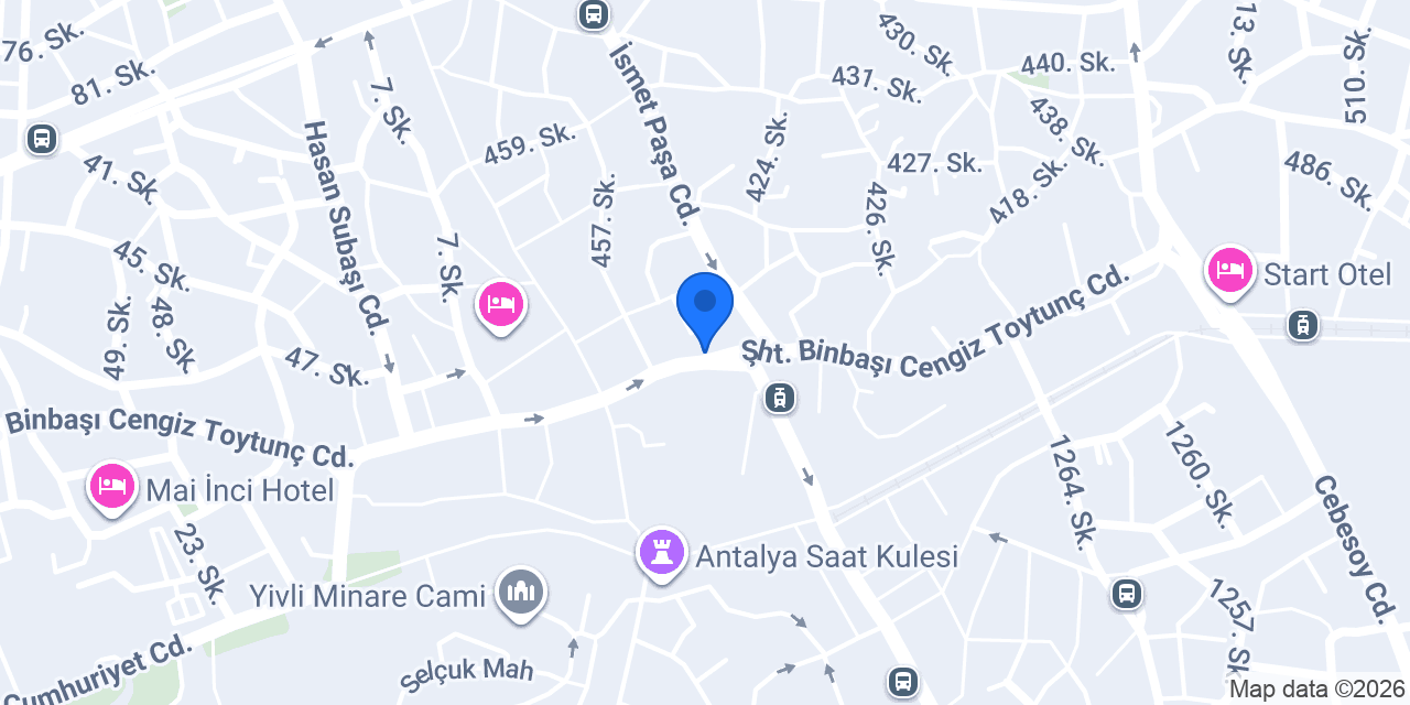 Antalya DÖNER konumu