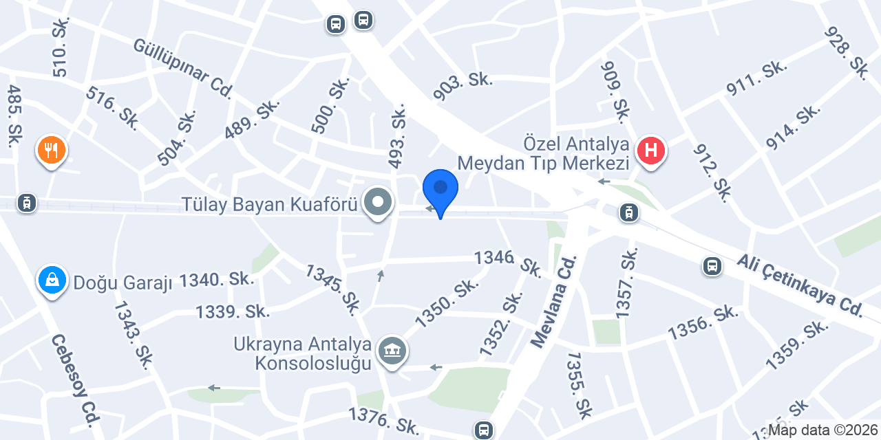 Kuaför Ziya Koç konumu