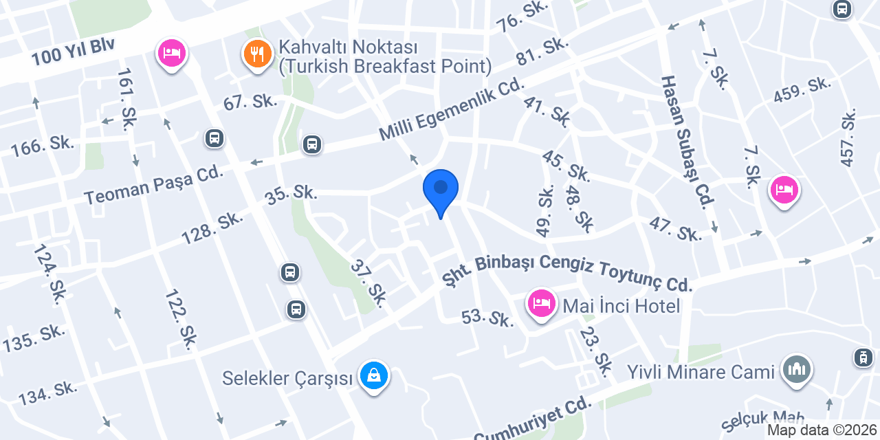 Nazar kurutemizleme konumu