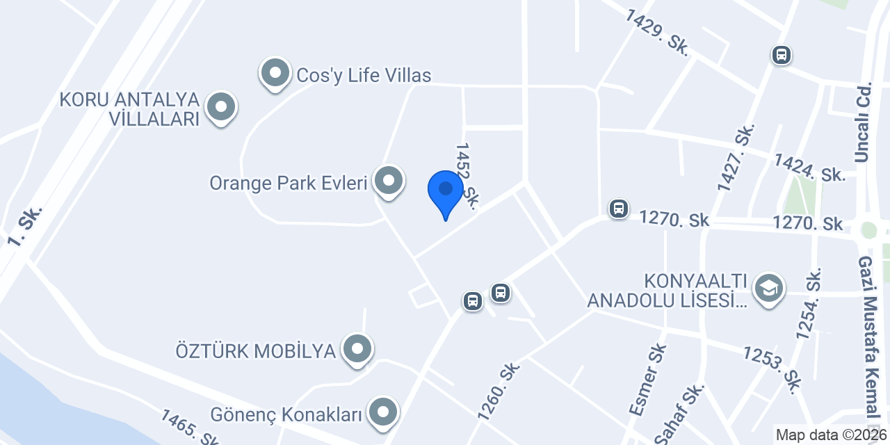 Nexus Yapı | Gloria Loft Evleri konumu