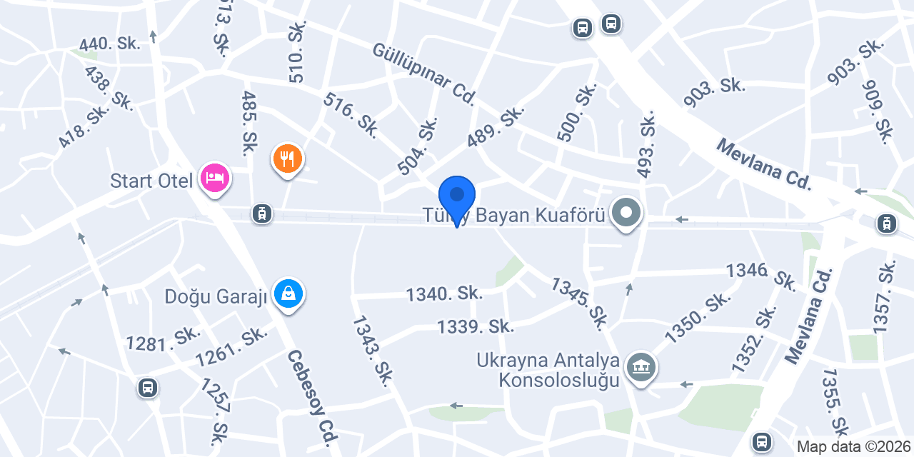 Çınarlar unlu mamülleri konumu