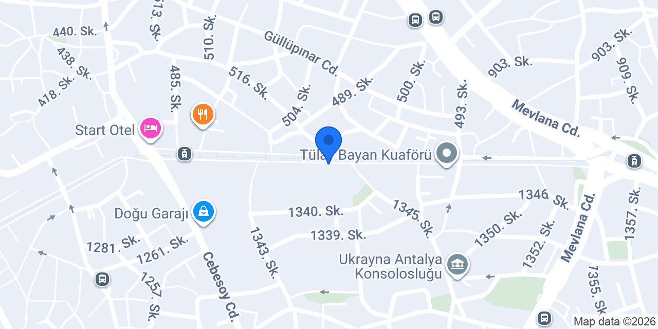 ANTALYA ÖZEL BAŞ ZİRVE MOTORLU TAŞIT SÜRÜCÜLERİ KURSU konumu