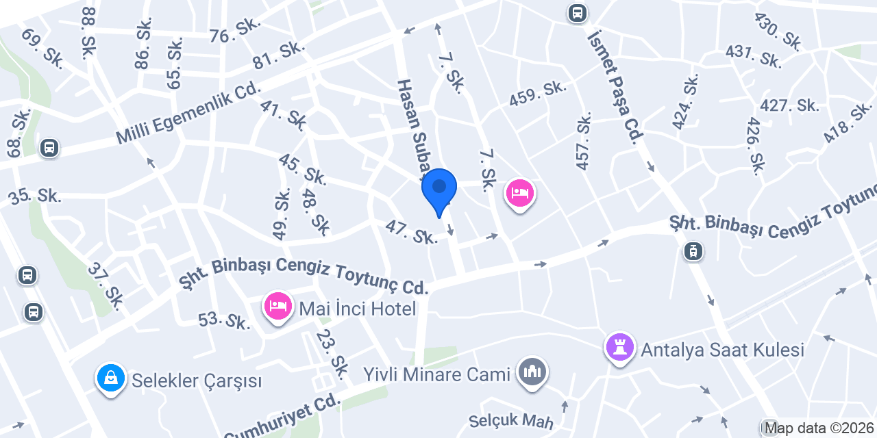Gözlükçüm Optik konumu
