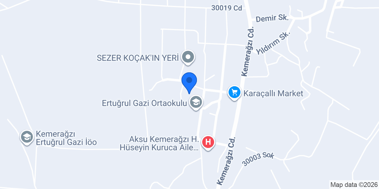 Şeref Ülker Ortaokulu konumu