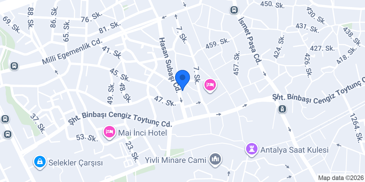 Antalya Muratpaşa Masaj Salonu konumu