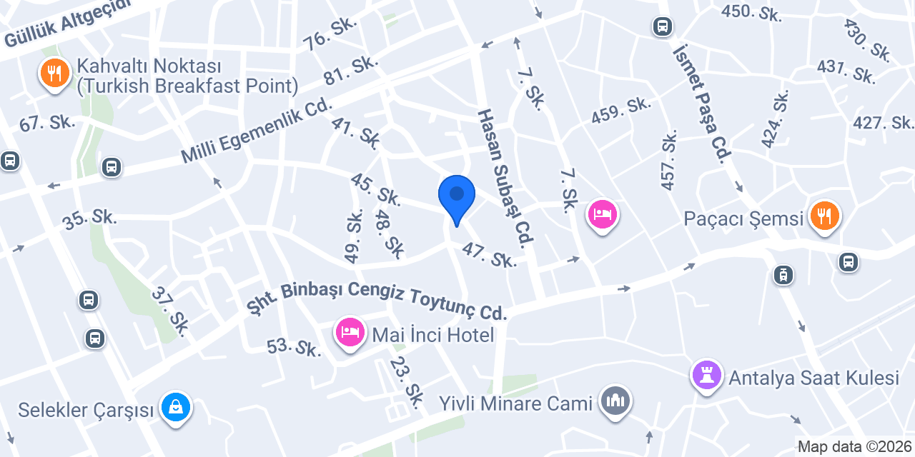 Rekor Pansiyon konumu