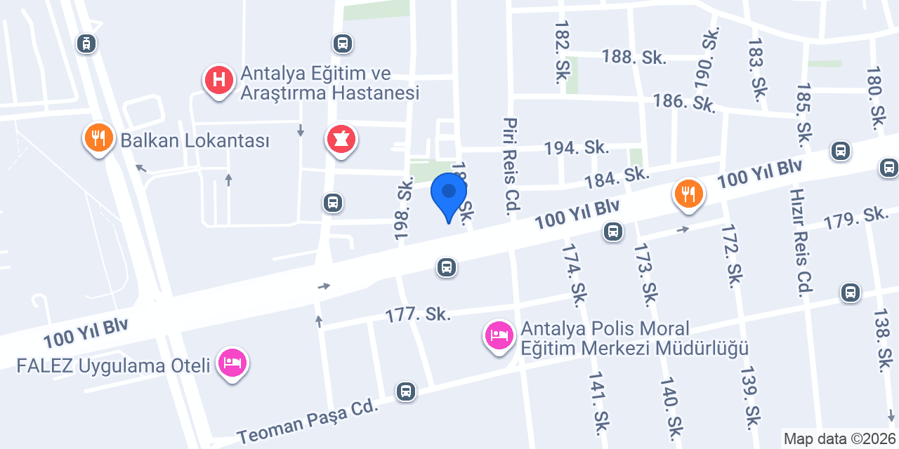 Şahin Avukatlık Bürosu konumu